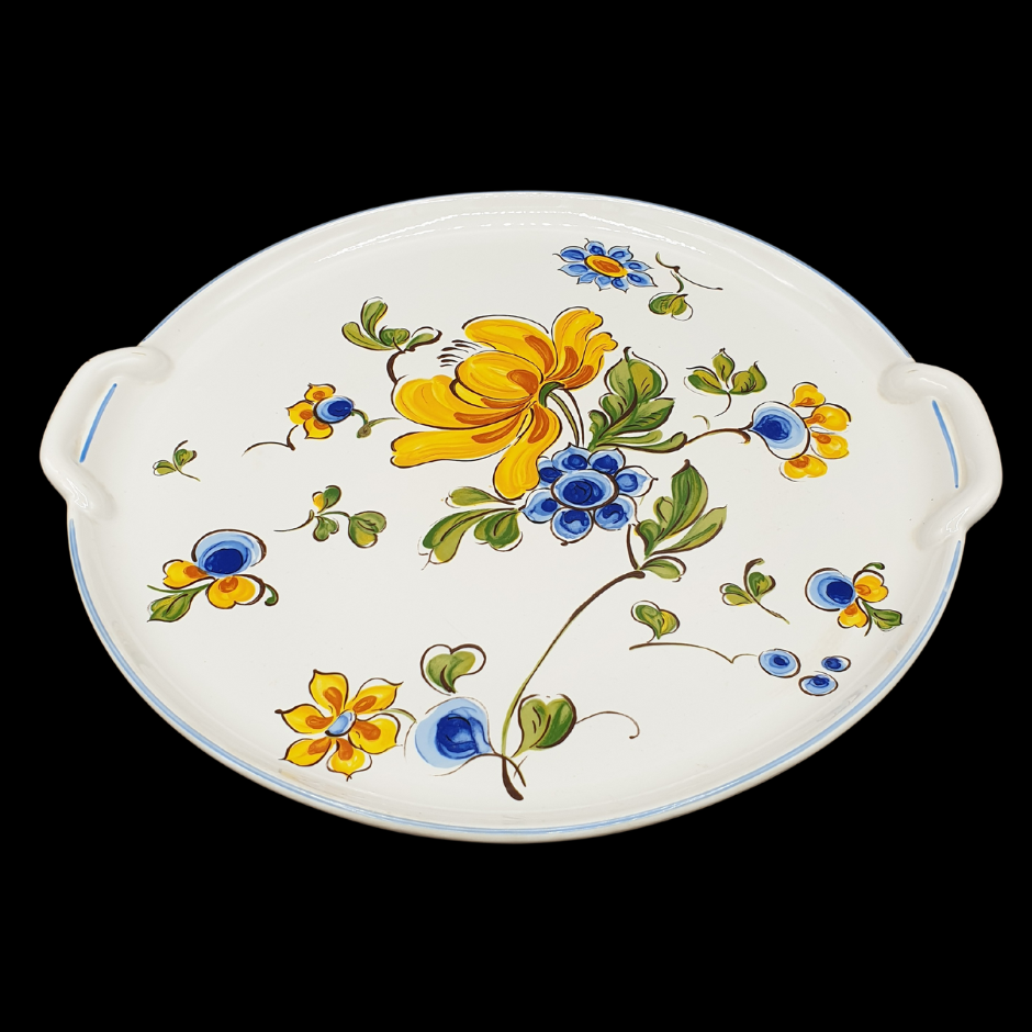 Villeroy & Boch Provence: Tortenplatte / Kuchenplatte mit Griff Villeroy & Boch (7121114267785)