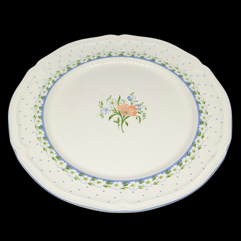 Villeroy & Boch Romantica: Speiseteller / flacher Teller - ca 26,5 cm - Gebraucht Villeroy & Boch (7120738058377)