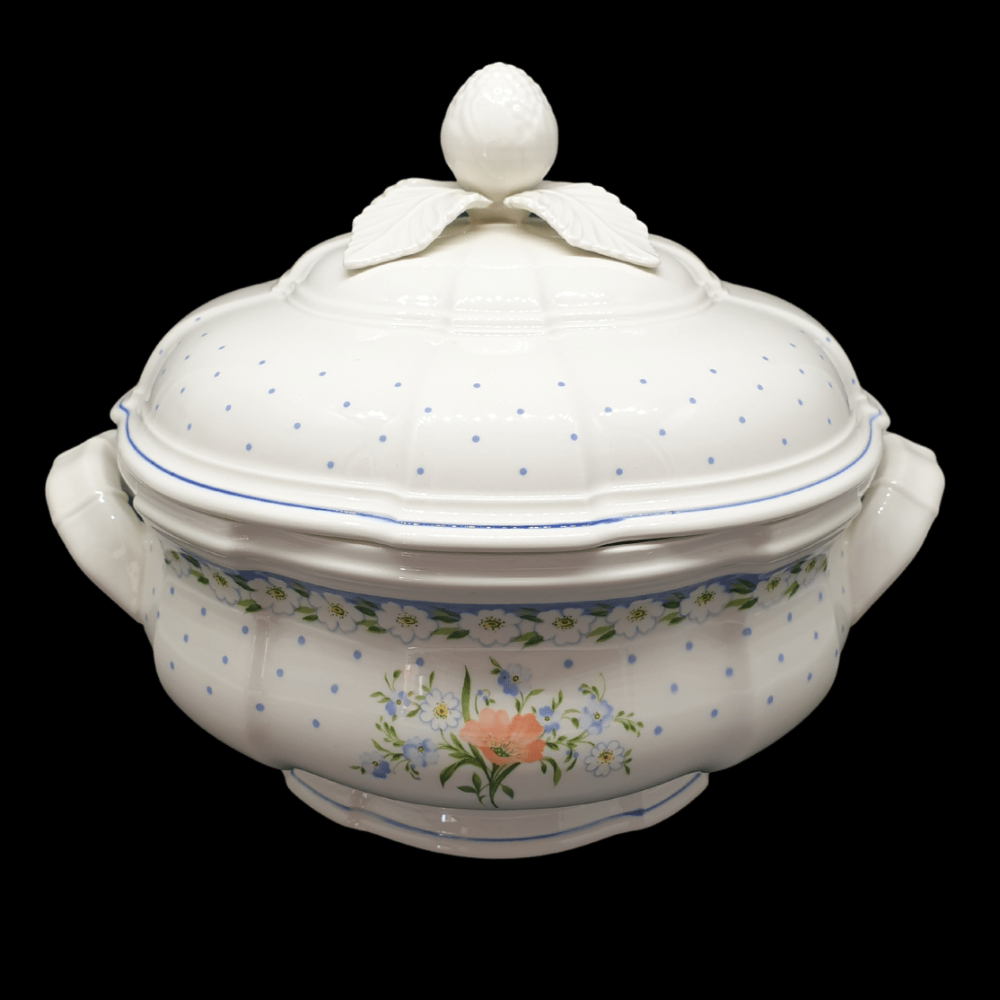 Villeroy & Boch Romantica: Terrine / Suppenterrine / Schüssel mit Deckel Rosenthal (7120721903753)