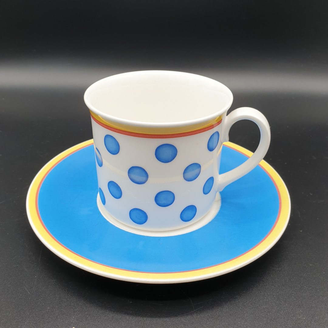 Villeroy & Boch Twist Anna: Frühstückstasse / Tasse mit Unterteller Porzellanladen.online (7120836788361)