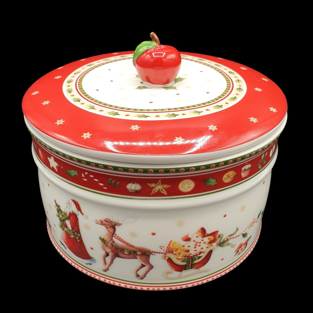 Villeroy & Boch Winter Bakery Delight: Gebäckdose / Keksdose mit Deckel Villeroy & Boch (7120984932489)