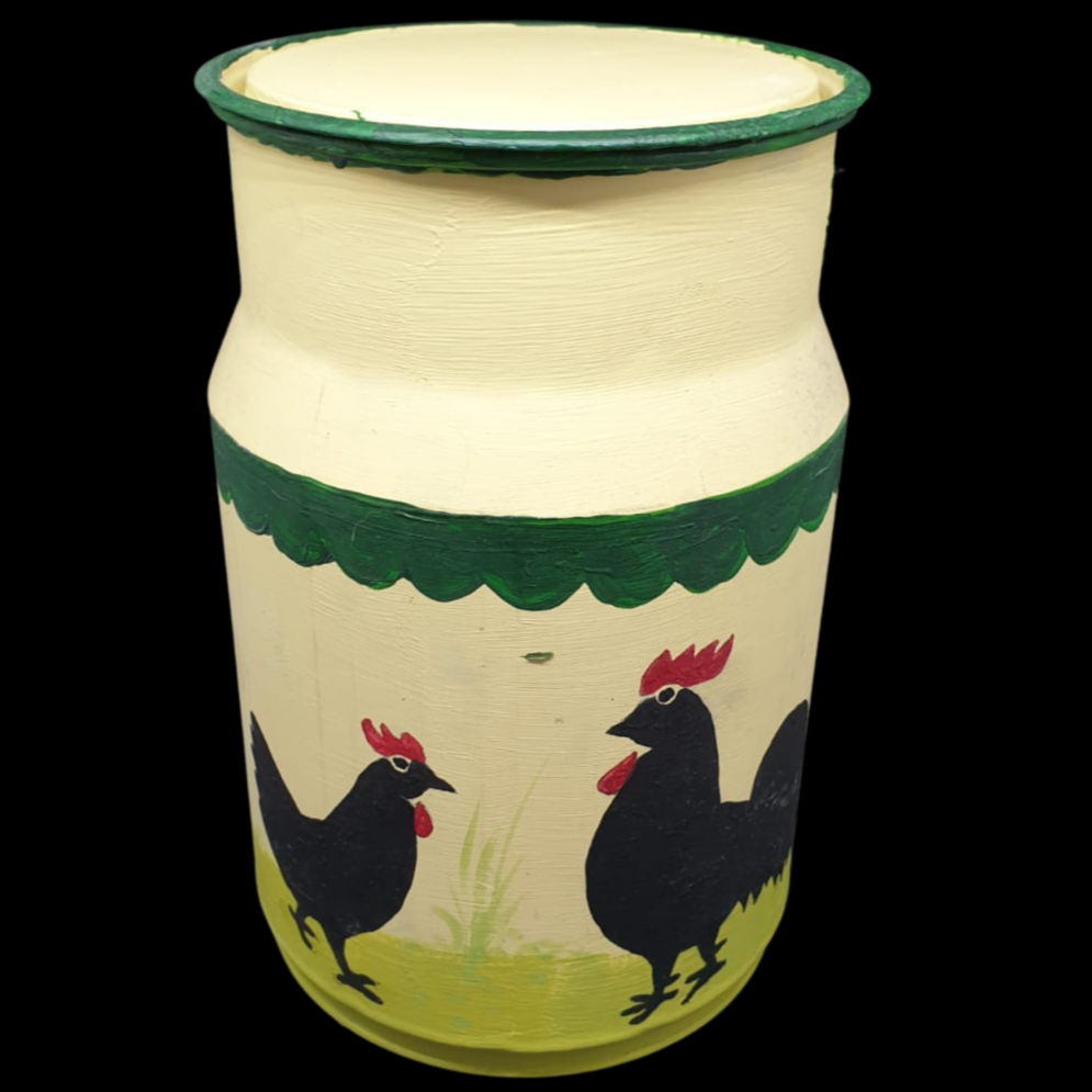 Design wie Zeller Keramik Hahn und Henne: Krug / Deko (selbstgemacht) Zeller Keramik (7120902226057)