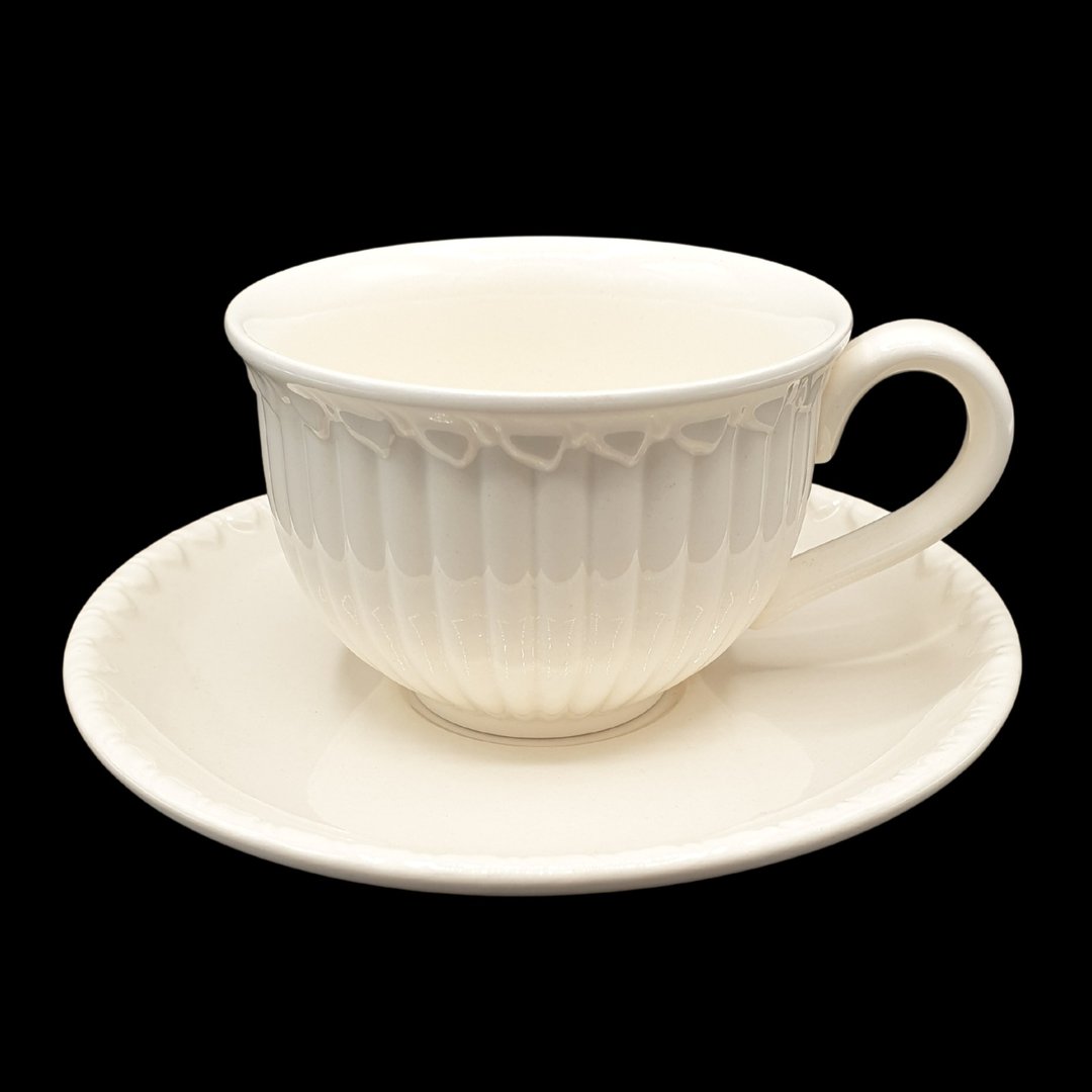 Villeroy & Boch Nancy: Kaffeetasse / Teetasse / Tasse mit Unterteller Villeroy & Boch (7121094901897)