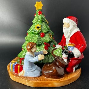 Villeroy & Boch Christmas Toys: Windlicht Bescherung, zweiteilig - neu (8369087873348)