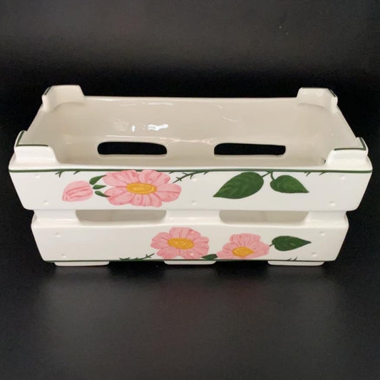 Villeroy & Boch Wildrose: Korb / Körbchen / Blumenkorb aus Porzellan Villeroy & Boch (7121099817097)