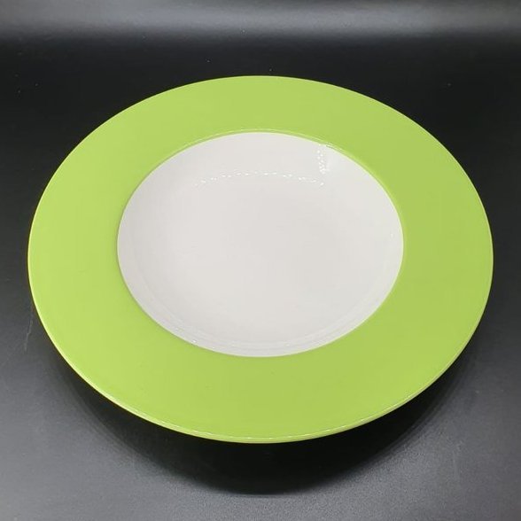 Villeroy & Boch Wonderful World: Suppenteller / tiefer Teller - grün Villeroy & Boch (7121077043337)