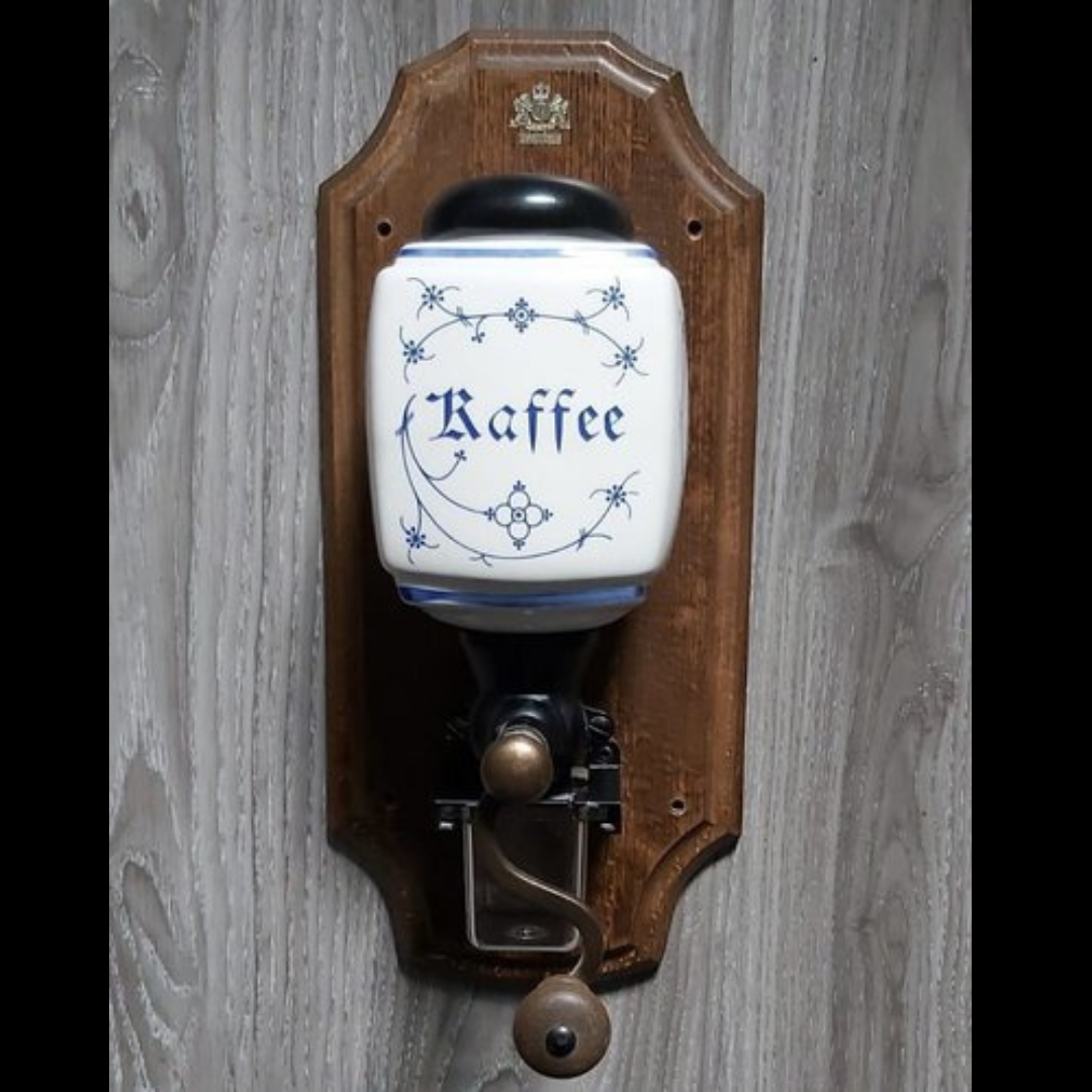 Zassenhaus: Kaffeemühle - Porzellan mit Dekor "Kaffee" Zassenhaus (7121039130761)