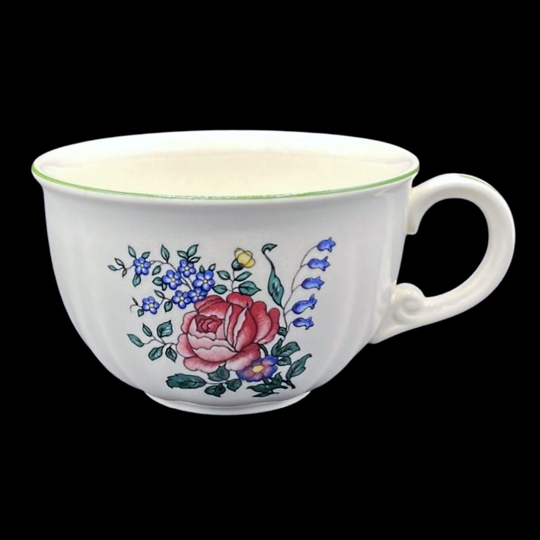 Villeroy & Boch Alt Strassburg: Jumbotasse / Tasse XL / Teetasse Rose Villeroy & Boch (7120822894729)
