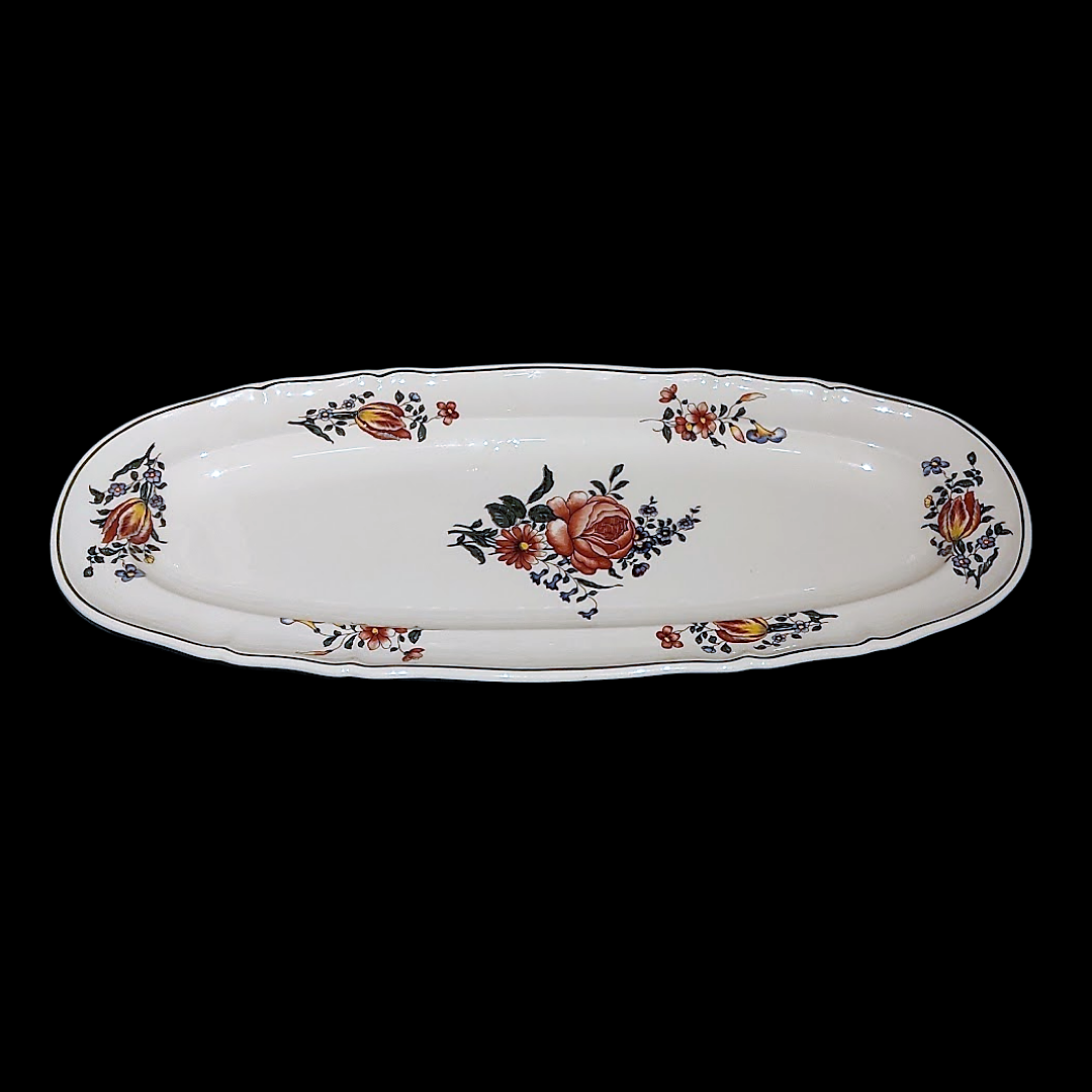 Villeroy & Boch Alt Strassburg: Riesen-Fleischplatte / Fischplatte / Platte 58 cm - Rose Villeroy & Boch (7120867098761)
