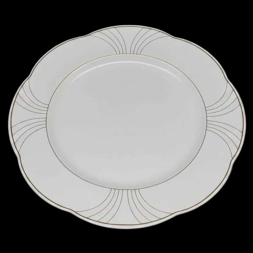 Villeroy & Boch Arco gold: Tortenplatte / Kuchenplatte / runde Platte Villeroy & Boch (7121098440841)