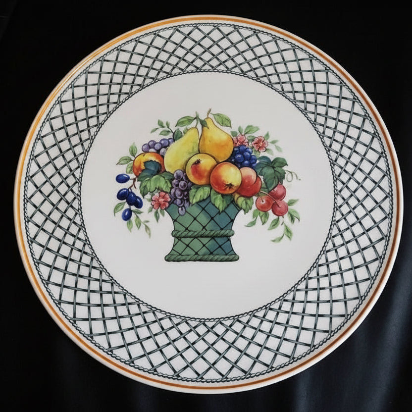 Villeroy & Boch Basket: Tortenplatte / Kuchenplatte / runde Platte - neuw Villeroy & Boch (7120912679049)