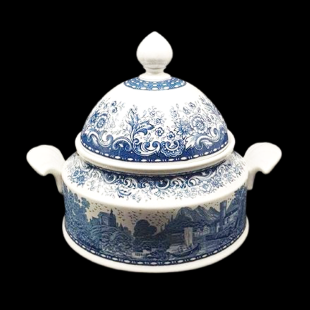 Villeroy & Boch Blue Castle: Suppenterrine / Terrine / Schüssel mit Deckel Villeroy & Boch (7120959930505)