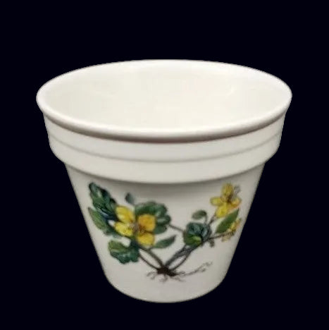 Villeroy & Boch Botanica: Blumentopf / Blumenübertopf / Übertopf - gelbe Blume Villeroy & Boch (7120755130505)
