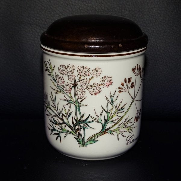 Villeroy & Boch Botanica: Haushaltsdose / Vorratsdose mit Holzdeckel - 8 cm Porzellanladen.online (7120773447817)