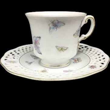 Burg Lindau: Kaffeetasse / Tasse mit Unterteller Burg Lindau (7120946725001)