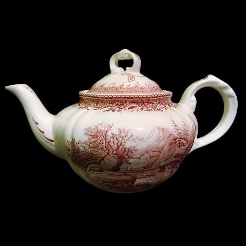 Villeroy & Boch Burgenland rot: Teekanne / Kanne (klein) - neuwertig Villeroy & Boch (7120919822473)