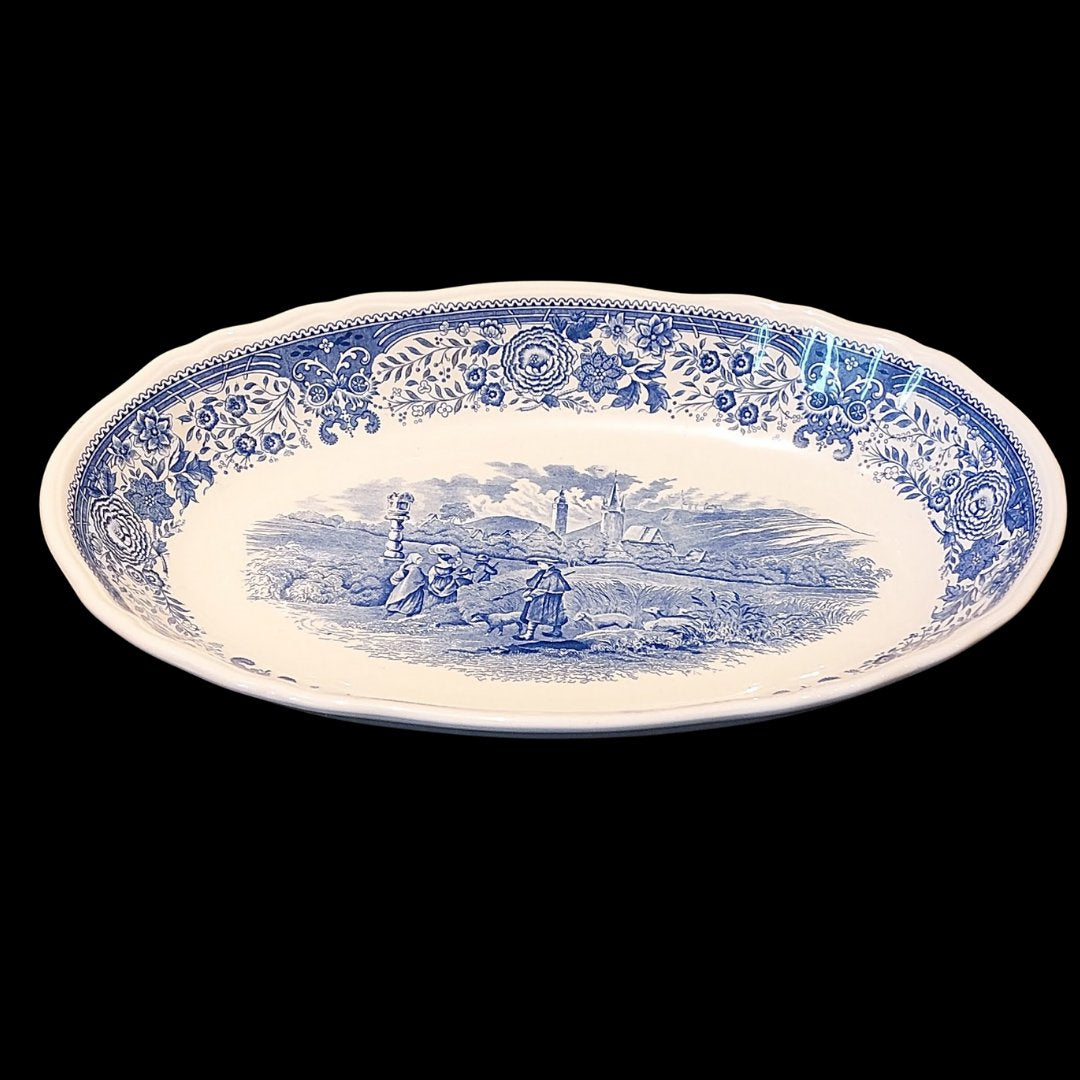 Villeroy & Boch Burgenland blau: Brotkorb / Brotschale Villeroy & Boch (7120680321161)