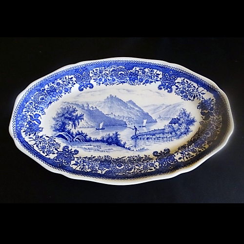 Villeroy & Boch Burgenland blau: Fleischplatte / Platte - ca 30 cm Villeroy & Boch (7120682123401)