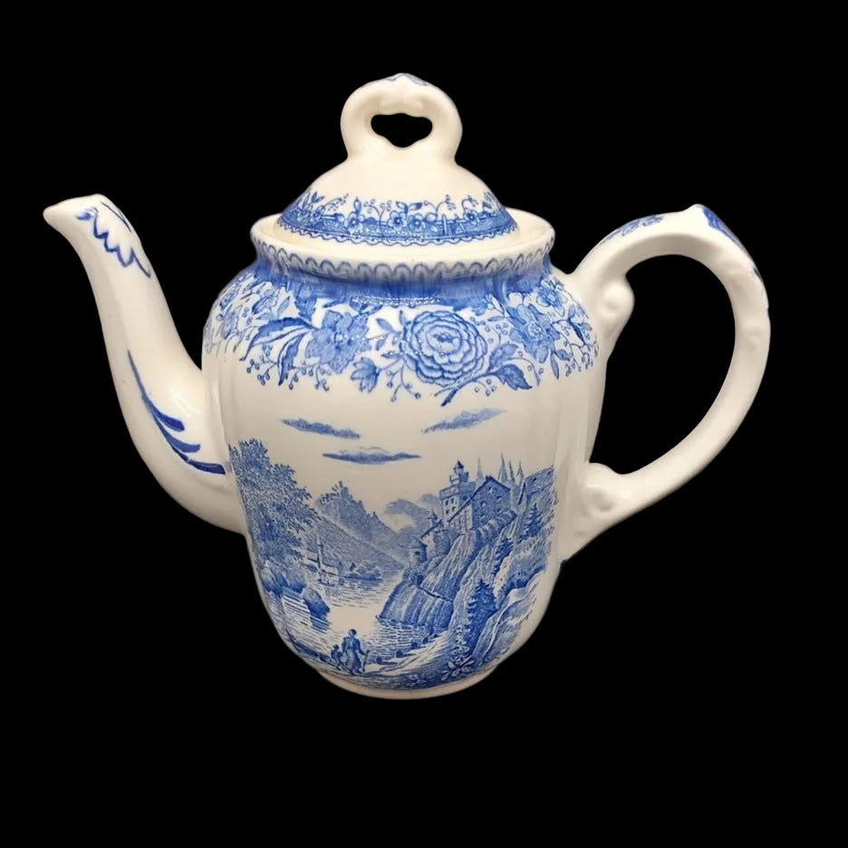 Villeroy & Boch Burgenland blau: Mokkakanne / kleine Kanne / Kännchen Villeroy & Boch (7120681074825)