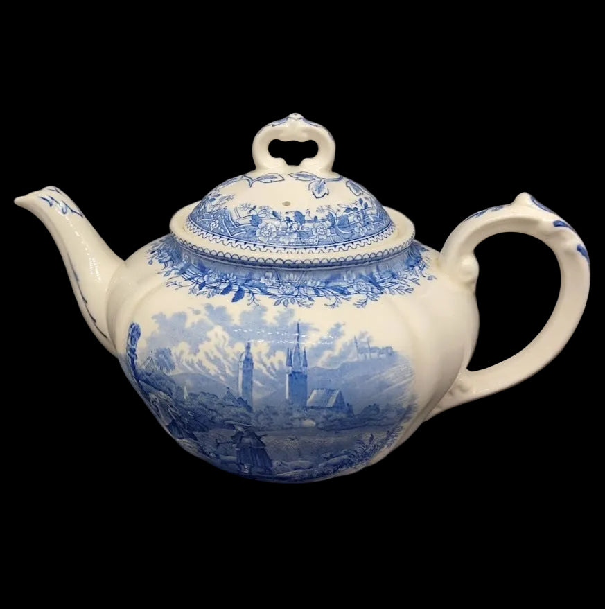 Villeroy & Boch Burgenland blau: Teekanne / Kanne (siehe Beschreibung) Villeroy & Boch (7120899735689)
