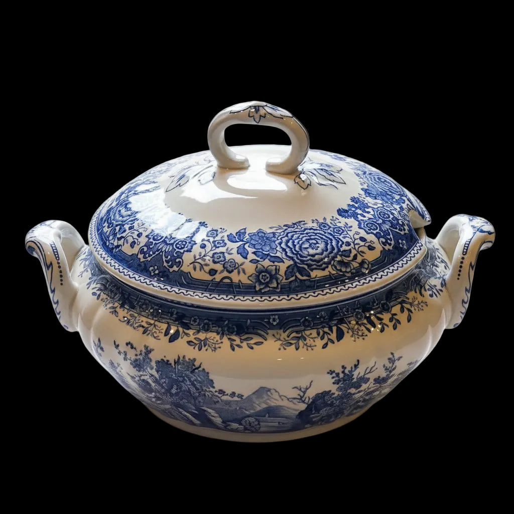 Villeroy & Boch Burgenland blau: Terrine / Suppenterrine - mittel Villeroy & Boch (7120731472009)