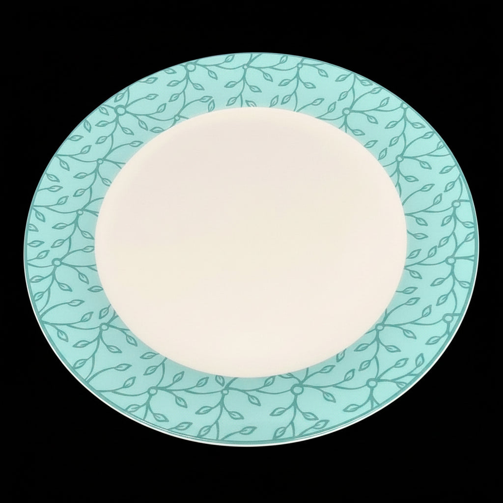 Villeroy & Boch Caffé Club Floral: Kuchenteller / Frühstücksteller, türkis / peppermint - neuwertig Villeroy & Boch (7120706863241)