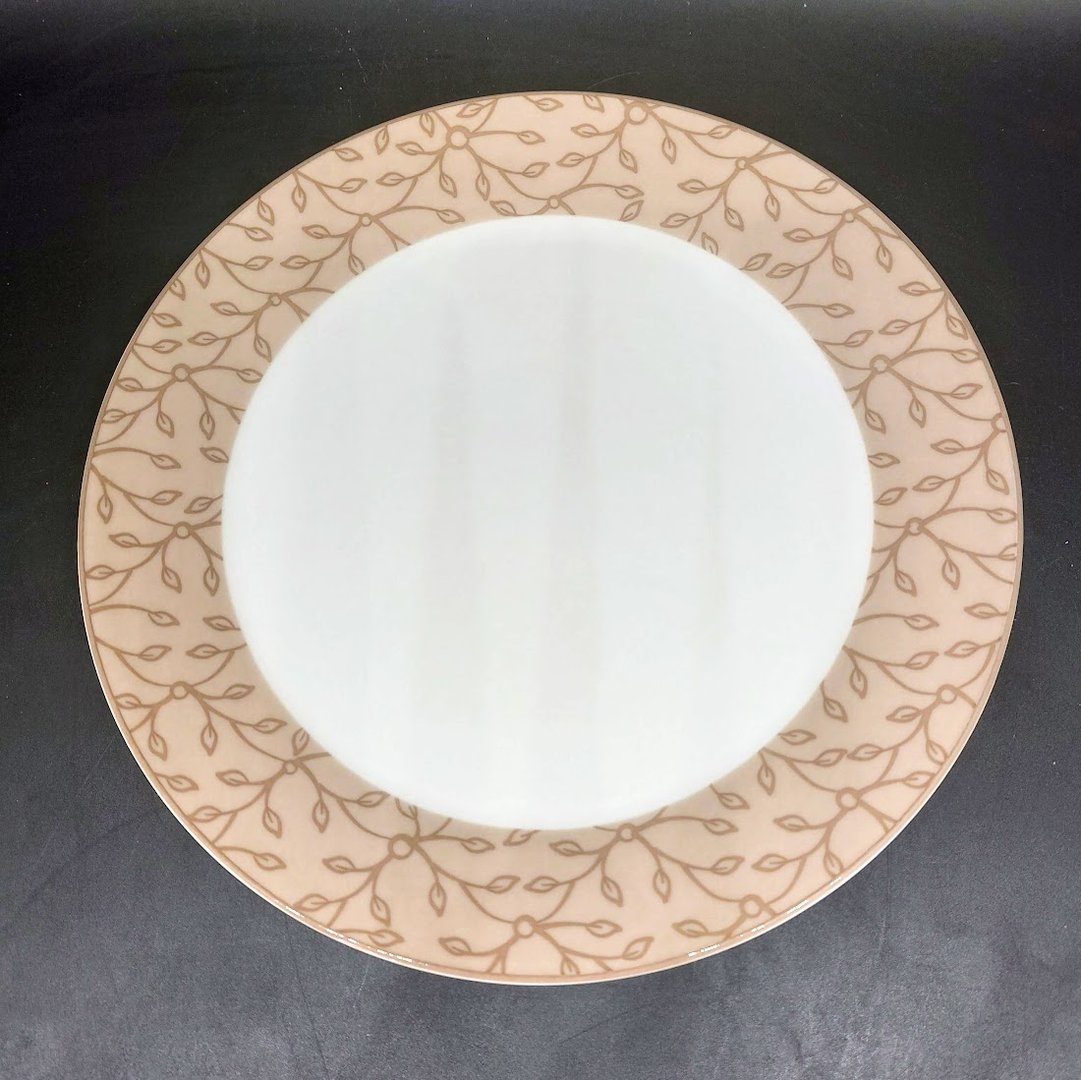 Villeroy & Boch Caffé Club Floral: Kuchenteller / Frühstücksteller, braun / caramel - neuwertig Villeroy & Boch (7120706896009)