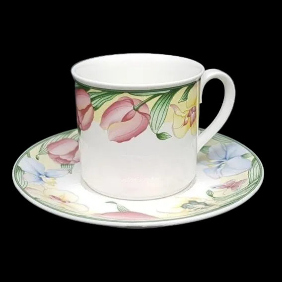 Villeroy & Boch Canari: Kaffeetasse / Tasse mit Unterteller Villeroy & Boch (7120968253577)