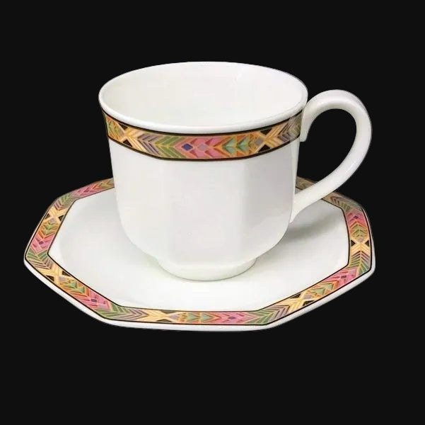 Villeroy & Boch Cheyenne: Mokkatasse mit Unterteller Villeroy & Boch (7120855761033)