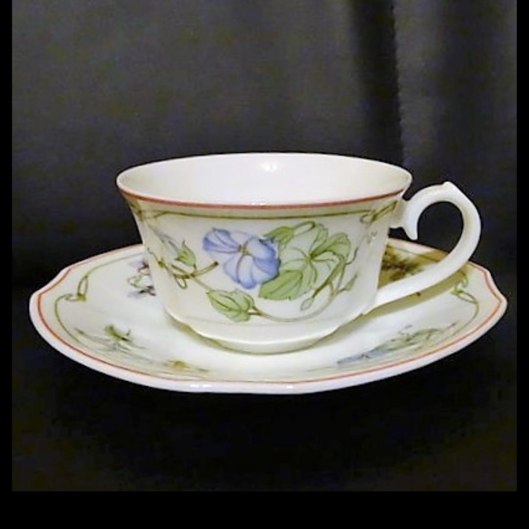 Villeroy & Boch Clarissa: Teetasse / Tasse mit Unterteller Villeroy & Boch (7120708960393)