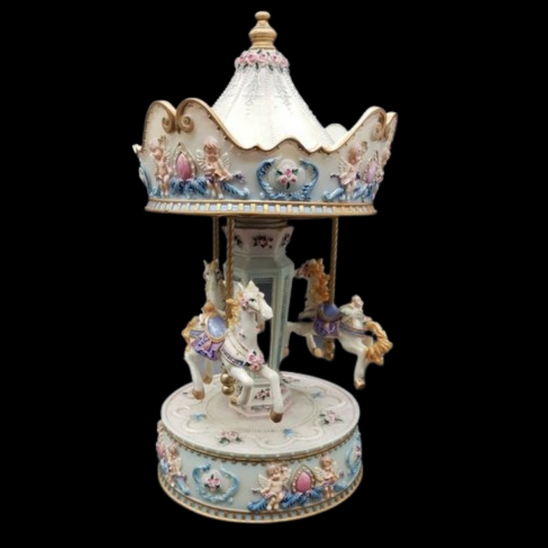 Dixie Land: Karussell / Spieluhr / Pferdekarussell Porzellanladen.online (7120967237769)