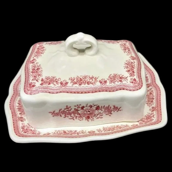 Villeroy & Boch Fasan rot: Butterdose, zweiteilig, klein Villeroy & Boch (7120912318601)