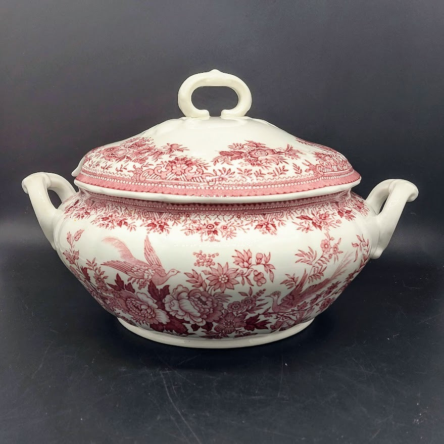 Villeroy & Boch Fasan rot: Suppenterrine / Terrine / Schüssel mit Deckel, groß Villeroy & Boch (7120901963913)