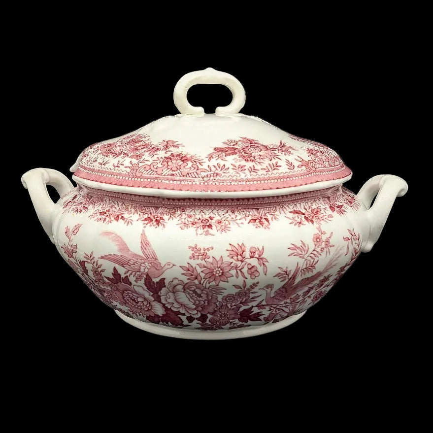 Villeroy & Boch Fasan rot: Suppenterrine / Terrine / Schüssel mit Deckel, groß Villeroy & Boch (7120901963913)