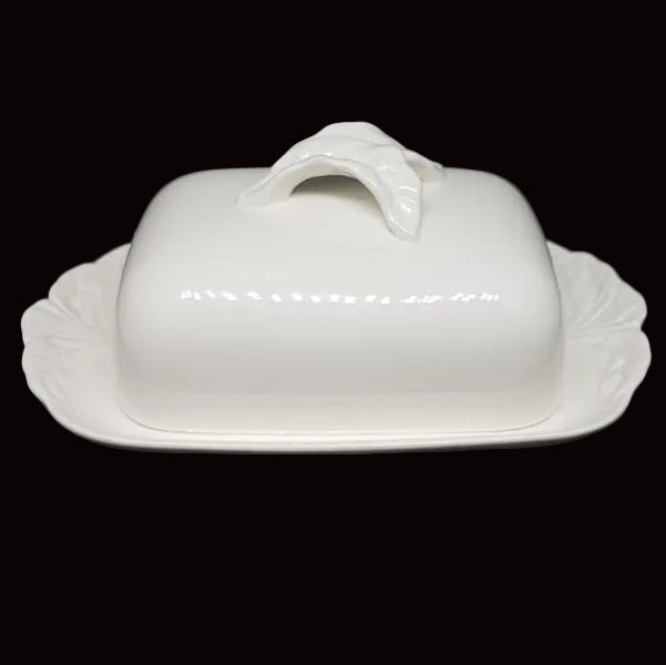 Villeroy & Boch Foglia: Butterdose, zweiteilig Villeroy & Boch (7120875880585)