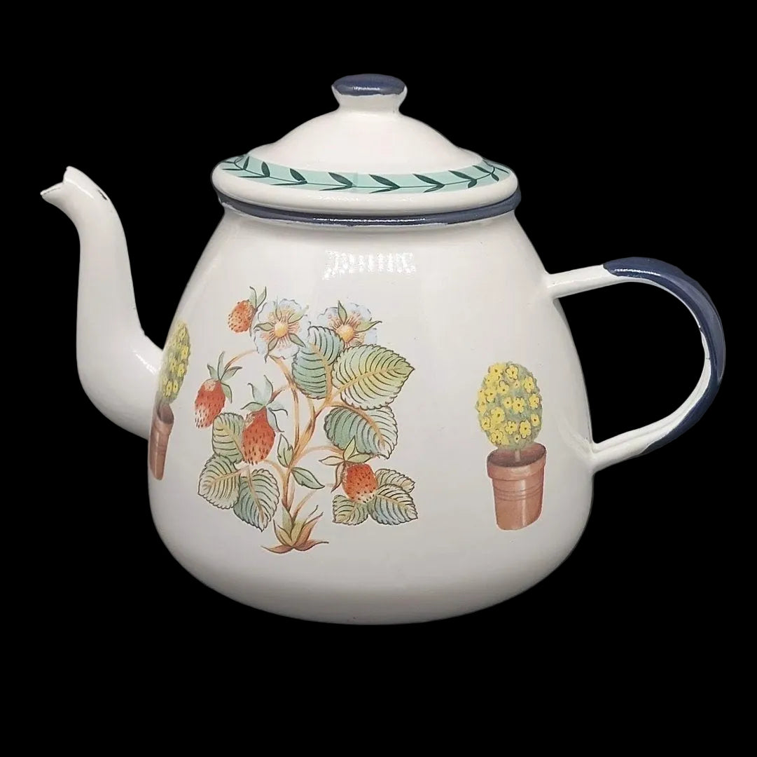 Villeroy & Boch French Garden Roanne: Teekanne / Kanne Emaille Villeroy & Boch (7120919068809)