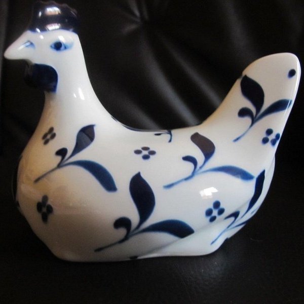Villeroy & Boch Gallo Manila Royal Blue: Huhn / Henne (ca 14 cm) Porzellanladen.online (7120705159305)