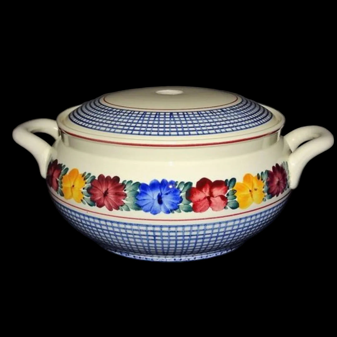 Villeroy & Boch Goslar: Terrine / Suppenterrine / Schüssel mit Deckel - 18,5 cm - Knauf Villeroy & Boch (7120772759689)