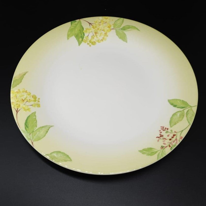 Villeroy & Boch Green Garland: Speiseteller / flacher Teller - gebraucht (rund) Villeroy & Boch (7121073701001)