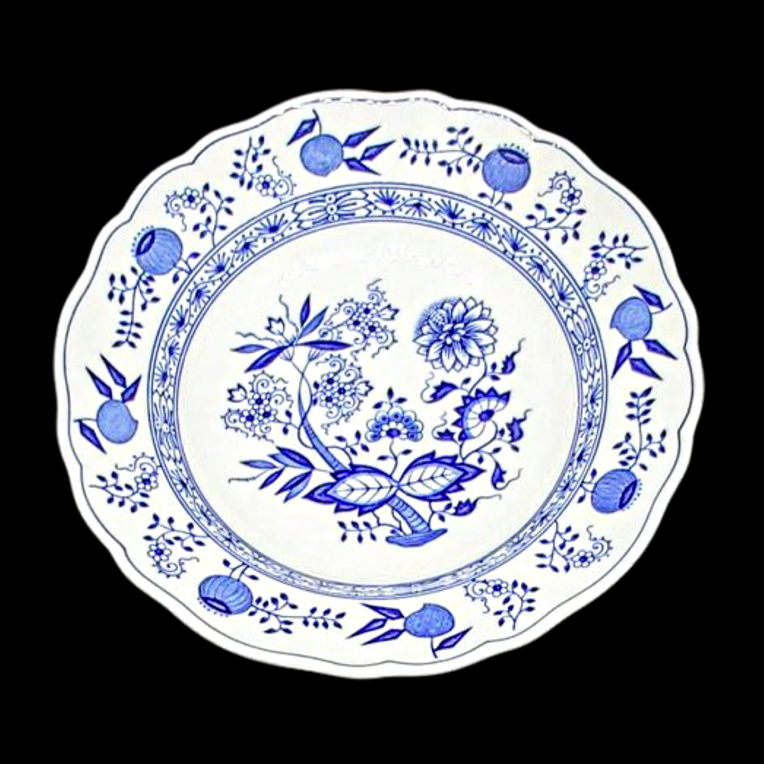 Hutschenreuther Zwiebelmuster: Suppenteller / tiefer Teller 25,5 cm Hutschenreuther (7120795861129)