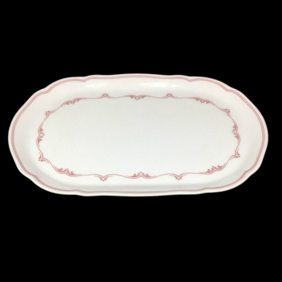 Hutschenreuther Maria Theresia Mainau: Fleischplatte / Platte, 25 cm – Porzellanladen Gabi Schmitt