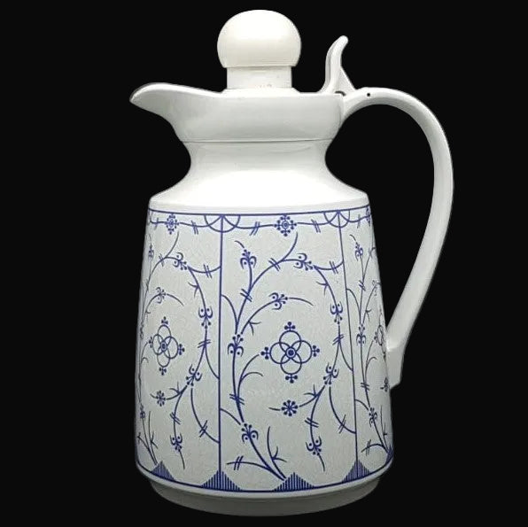 Winterling Strohblume Indisch Blau: Thermoskanne / Warmhaltekanne Winterling (7121038442633)