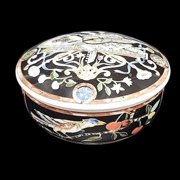 Villeroy & Boch Intarsia: Porzellandose / Dose mit Deckel Villeroy & Boch (7120753033353)