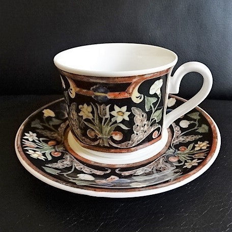 Villeroy & Boch Intarsia: Mokkatasse / Espressotasse mit Unterteller (6,5 x 5) Villeroy & Boch (7120877224073)