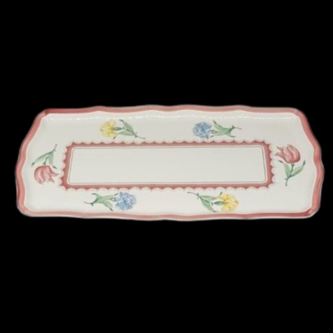 Villeroy & Boch Jardin d´alsace: Königskuchenplatte / Stollenplatte / Platte Villeroy & Boch (7120914841737)