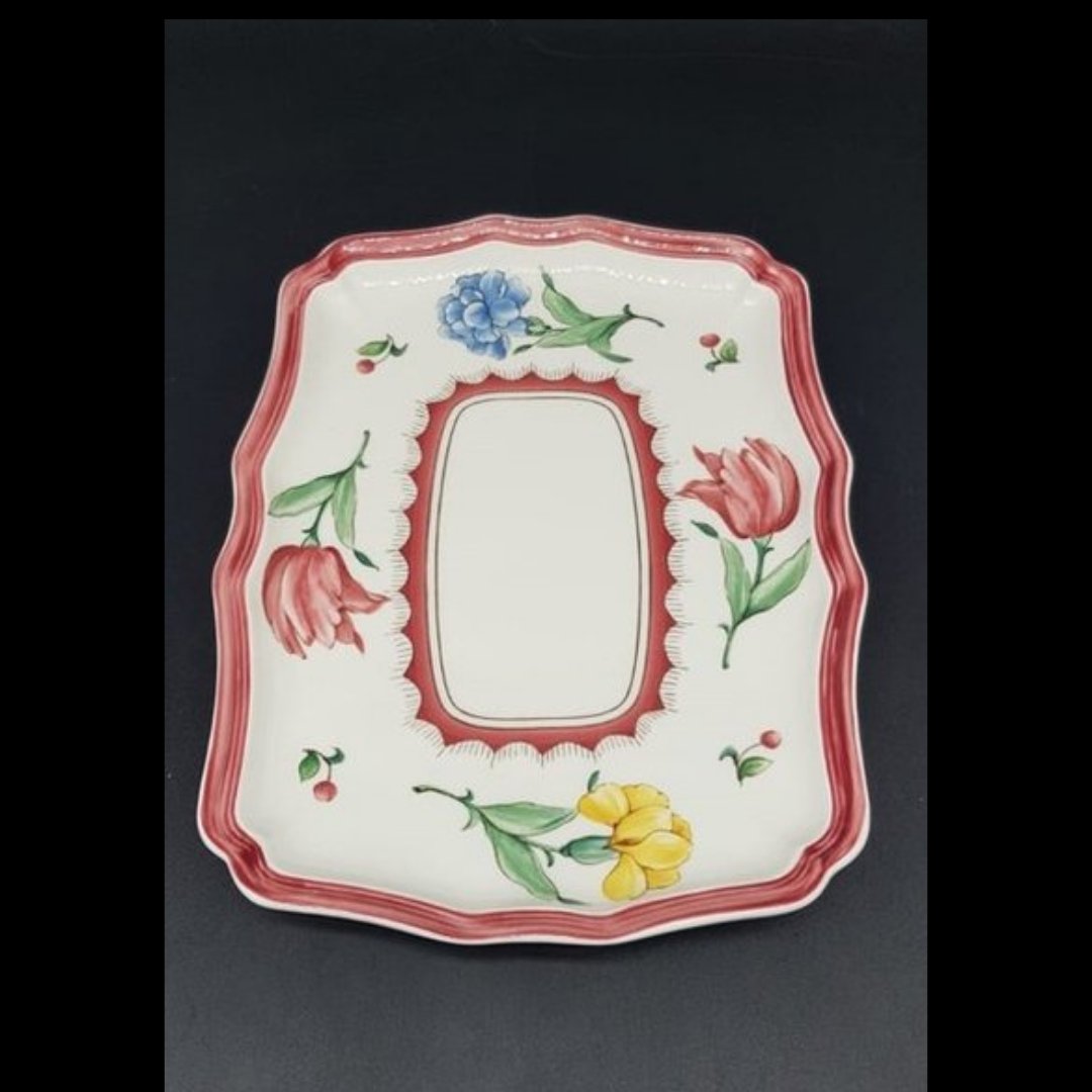 Villeroy & Boch Jardin d´alsace: Butterplatte / Wurstplatte / Platte - neu Villeroy & Boch (7120914382985)
