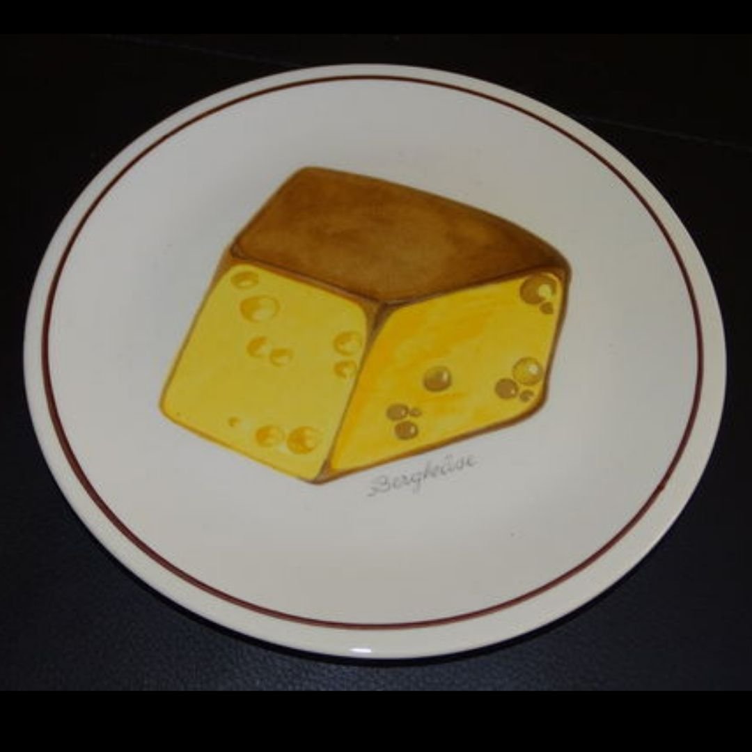 Villeroy & Boch Dessin Original: Teller / Käseteller - 6 verschiedene Motive Villeroy & Boch (7120771448969)