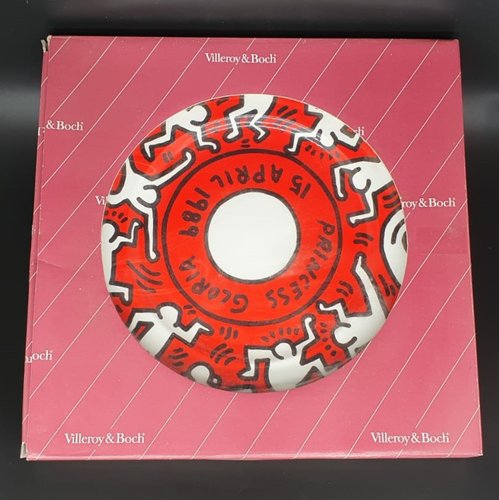 Villeroy & Boch Keith Haring: Teller Princess Gloria - neu und OVP Villeroy & Boch (7120816668809)