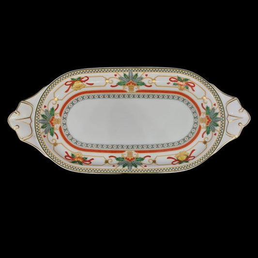 Hutschenreuther Louvre: Platte / Tablett mit Griffen - neuwertig Hutschenreuther (7120972546185) (15034415087940)