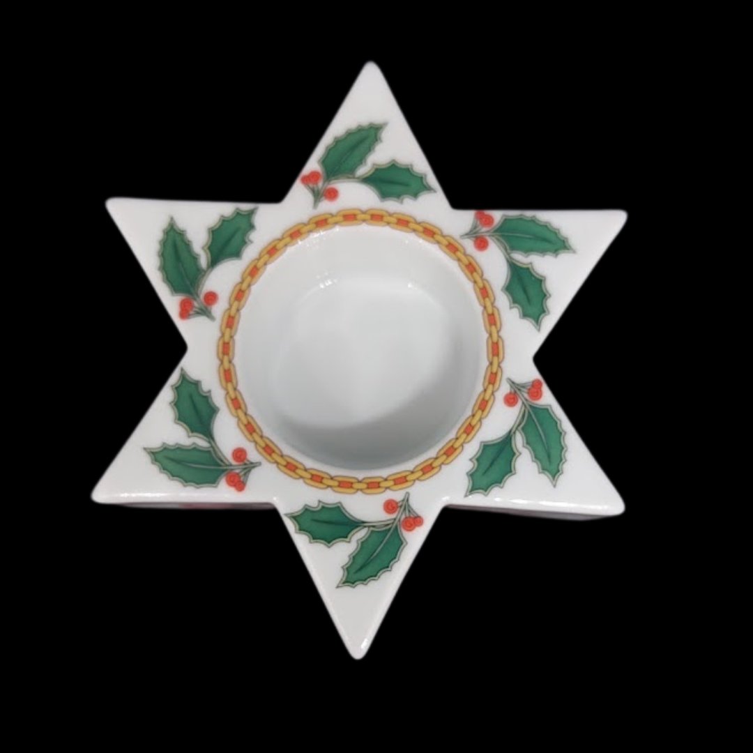 hutschenreuther weihnachtsstern Hutschenreuther Louvre: Teeichthalter Stern Weihnachtsservice